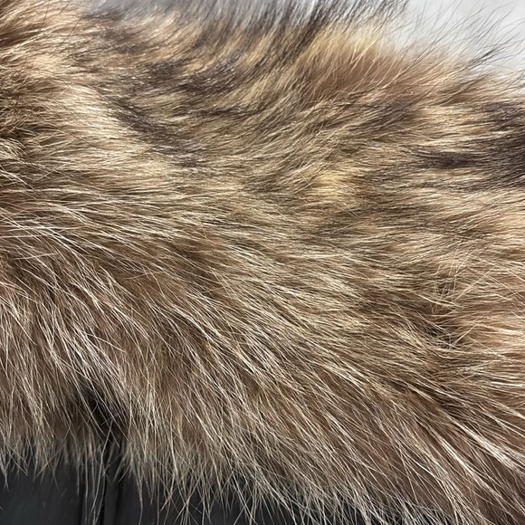 Vintage Savage Real Marmot Fur Removable Collar Jacket size M (46). - Picture 5 of 16